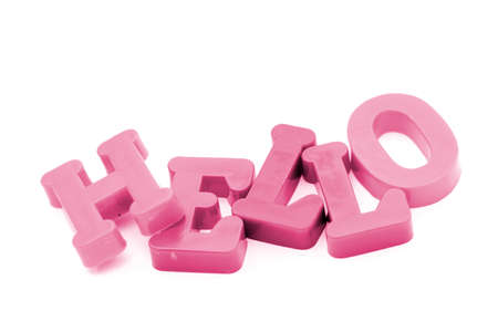 Close-up of letters. Great colours and details.の写真素材