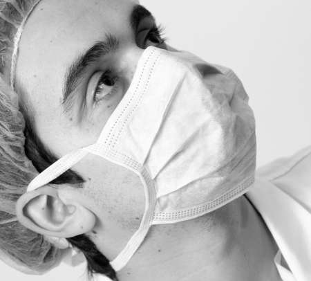 Professional young doctor at work.の写真素材