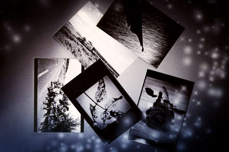 Photo Album with copy space. Great details!の写真素材