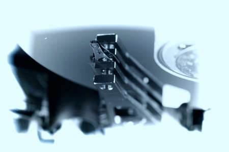 Macro photo - Hard Disk Drive. Great details !の写真素材