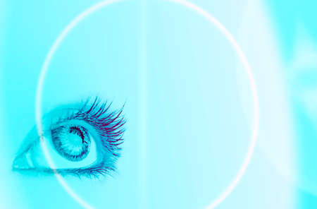 Great big eye. Macro.の写真素材