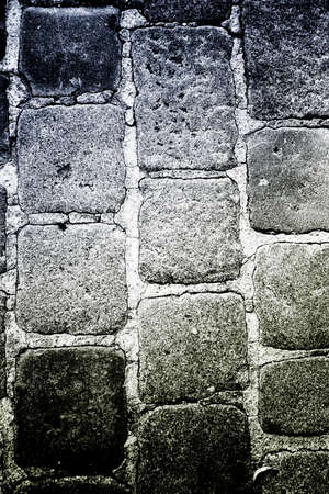 Rock wall, close up.Texture background. Great details.の写真素材