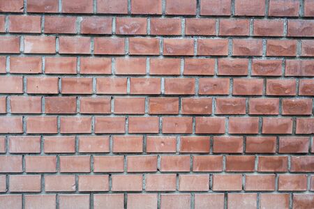 Red brick wall