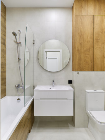 interior photography of an apartment for rent. One-room apartment with a simple and cozy design....