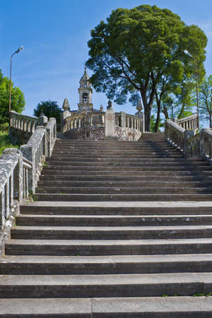 Stairs to Amil Miracles Sanctuaryの写真素材