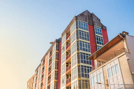 Residential building in Ribeira city streets