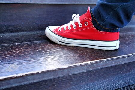 Are stepping up the atmosphereの写真素材