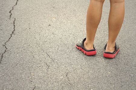 Legs and shoesの写真素材