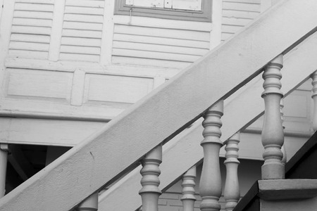 Vintage staircaseの写真素材