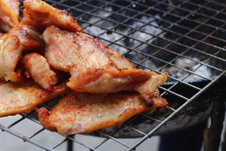 BBQ pork - Style chinese foodの写真素材