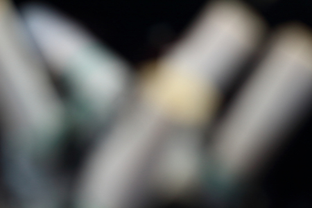 Blur Bad addiction. Ashtray and cigarettesの写真素材