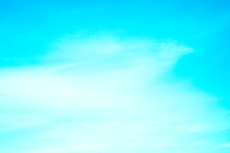 clear sky background with blue white cloud light bright clean clearの写真素材