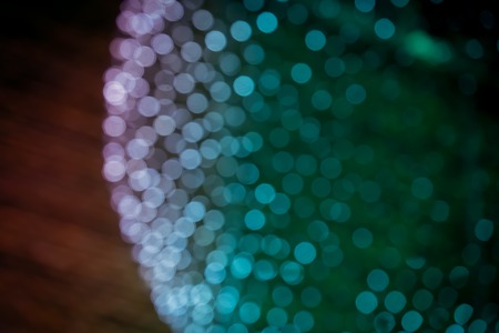 light bulb idea circle sphere design background blur electricity on black background.の写真素材