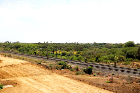 Tracks of Indian Railways . - Imageの写真素材