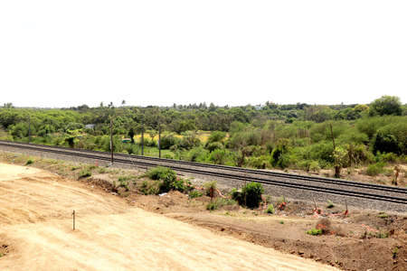 Tracks of Indian Railways . - Imageの写真素材
