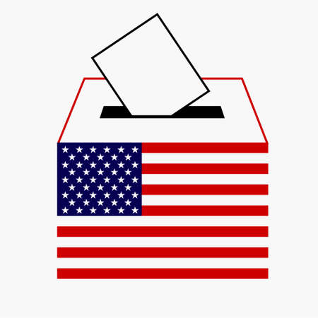 American vote, vote labelのイラスト素材