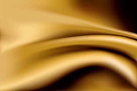 Vector of Gold silk fabric abstract backgroundのイラスト素材