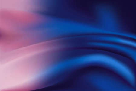 Vector of Purple and blue silk fabric abstract backgroundのイラスト素材