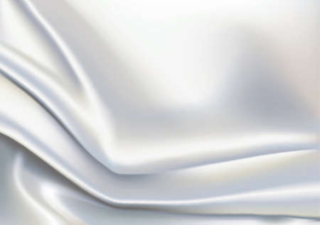 Vector of Ivory color fabric, backgroundのイラスト素材