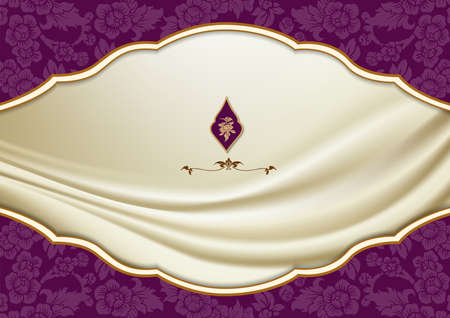 Asian traditional art Design , Thai traditional design, thai backgroundのイラスト素材