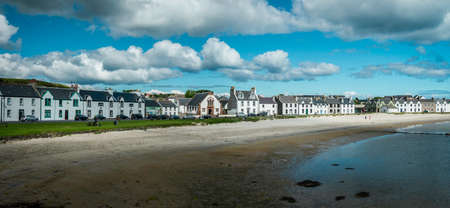 Port Ellen, a town on the northern side of the island of Islay