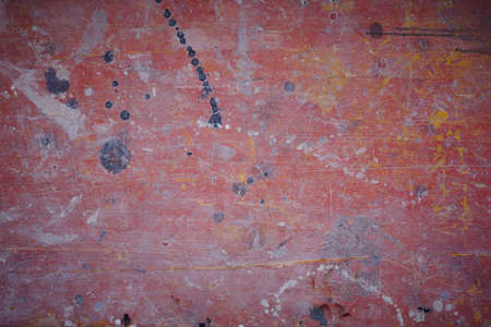 Surface with old paint and dirty smudgesの写真素材