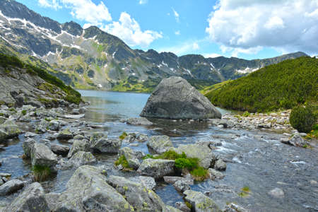 Beautiful sights in the Tatrasの写真素材