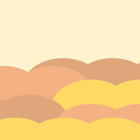 Seamless pattern with waves. Vector illustration in flat style.のイラスト素材