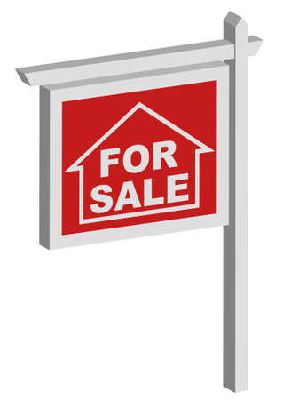 For sale signの写真素材