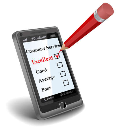 Online Surveyの写真素材
