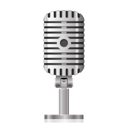 Microphone - retroの写真素材