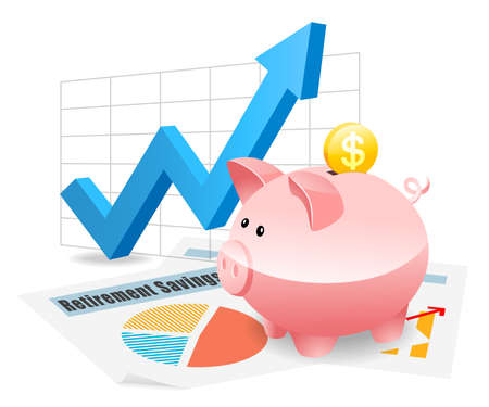 Piggybank Savings Investment Planning for Futureの写真素材