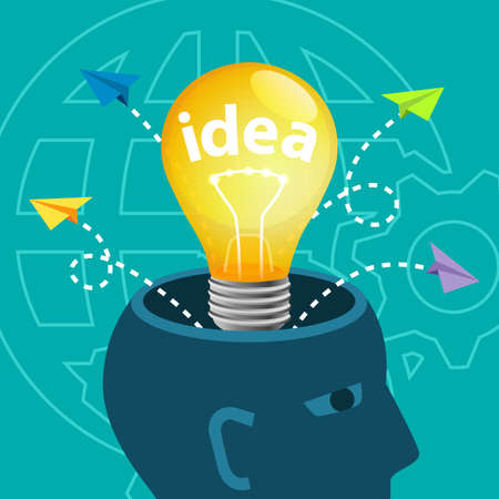 Brainstorm Ideas Innovation Creativity Knowledge Inspiration Vision Concept