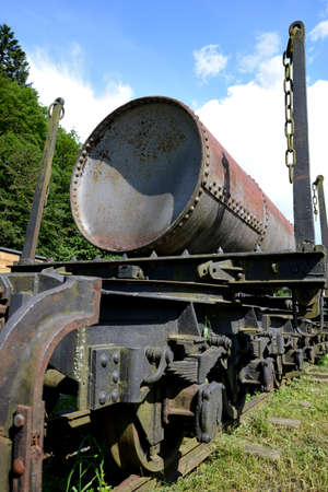 Narrow gauge railway Bieszczady forest track and attractions