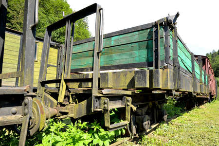 Narrow gauge railway Bieszczady forest track and attractions