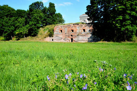 Historic fortress Modlin and part of the fortification systemの写真素材