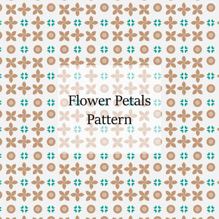 flower petals pattern . beautiful natural background. vector illustrationのイラスト素材