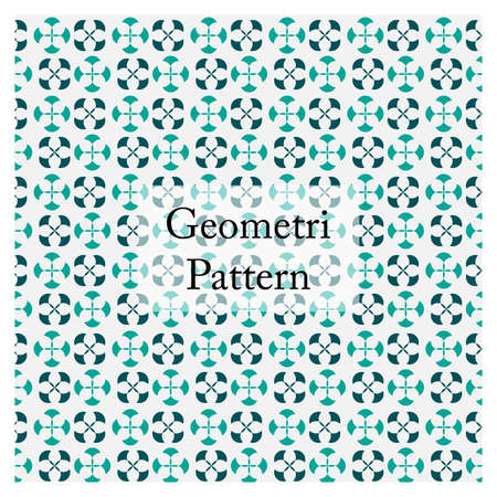 geometric pattern. beautiful decorated geometric background. vector illustrationのイラスト素材