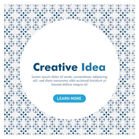 creative social media post design. design template. beautiful background. vector illustration.のイラスト素材