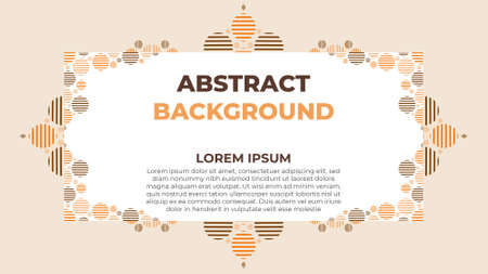 abstract flat design background template designのイラスト素材