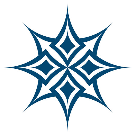 abstract geometric shape for design elementのイラスト素材