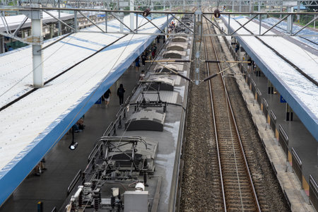 Railway station from above