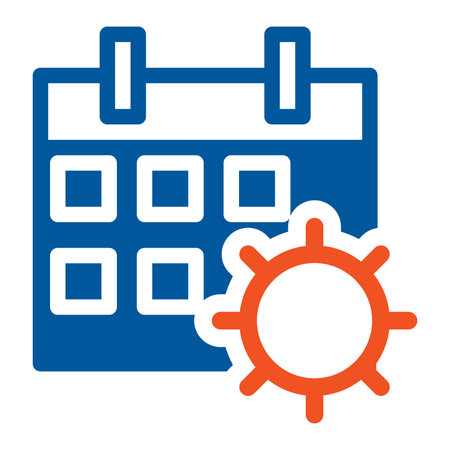 simple calendar icon design isolated on white backgroundのイラスト素材