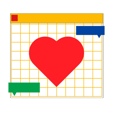 red heart icon. design element for valentine dayのイラスト素材