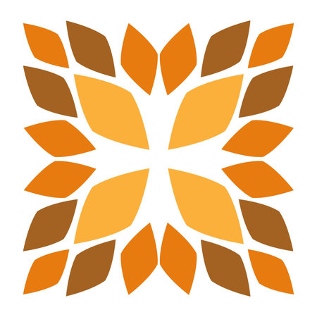 beautiful flower petals illustrationのイラスト素材