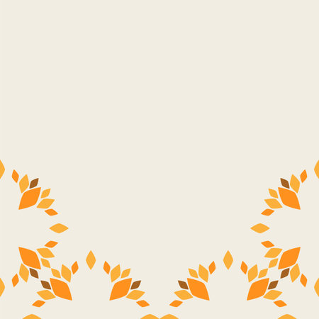 soft color flower petal decorationのイラスト素材