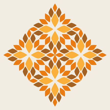 soft color flower petalのイラスト素材