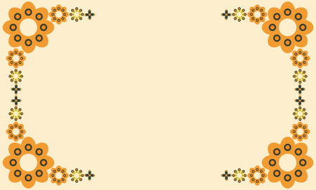 soft color beautiful flower petal background design with copy spaceのイラスト素材