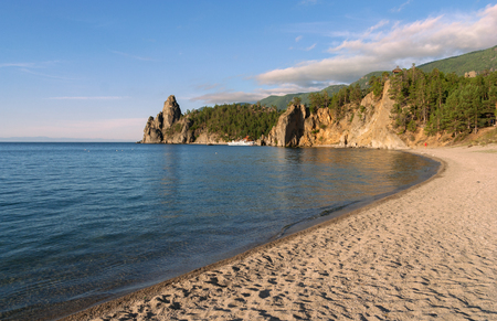 Hostel Buhta-Peschanaya at Lake Baikalの写真素材
