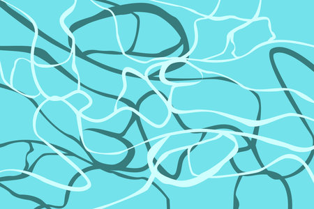 Aesthetic blue abstract background with copy space areaのイラスト素材